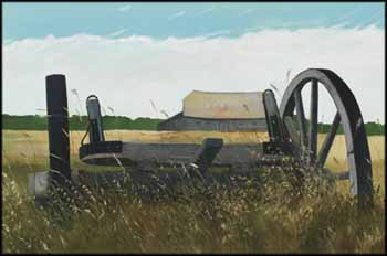 Wheels of Yesterday (Did this Wagon Have Any Spring?) by Peter Shostak sold for $875