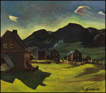 Evening, St. Hilarion by George Douglas Pepper sold for $7,670