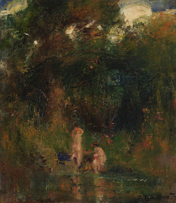 Evening Bathers by Laura Adelaine Muntz Lyall vendu pour $4,130