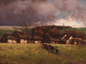 Toward Evening by Homer Ransford Watson sold for $8,260