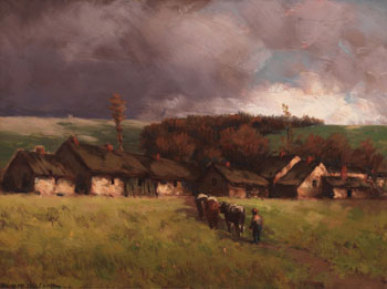 Toward Evening by Homer Ransford Watson vendu pour $8,260