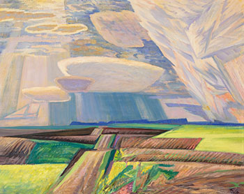 Oblique Fields #1 by Illingworth Holey Kerr vendu pour $18,750