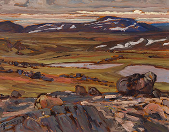 Central Baffin Island by Dr. Maurice Hall Haycock sold for $4,375