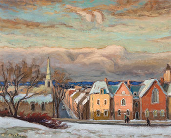 Radiant Facades, Quebec City by Antoine Bittar sold for $2,813