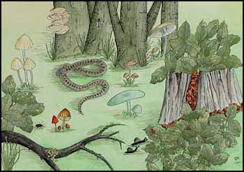 Fungus by Elisabeth Margaret Hopkins sold for $403