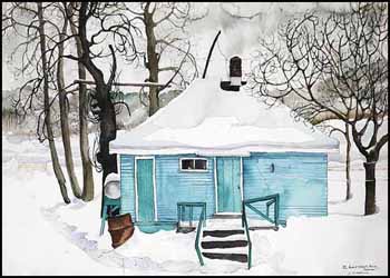 The Back of Albert's House, Atikokan (00716/2013-620) by Joseph Marohnic sold for $1,188