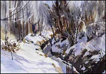 A Narrow Creek (00841/2013-691) by Jerry Heine sold for $216