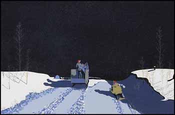 We Will Not Stop if You Fall Off Again (00968/2013-1816) by Peter Shostak sold for $162