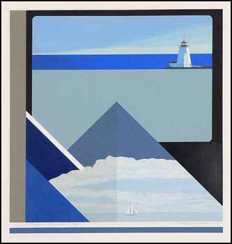 Lumière magnétique (01047/2013-1924) by Lauréat Marois sold for $94