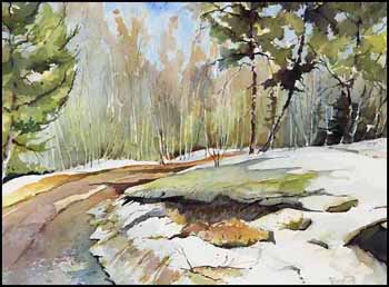 White Shell Spring (01068/2013-1959) by Vojtech Matousek sold for $500