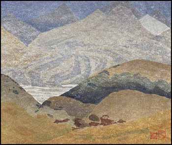 Alluvial Fault (01076/2013-1971) by Leo Norman Bushman sold for $108