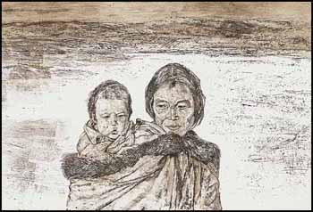 Inujivik Mother (01177/2013-2094) by Ettie Richler Prazoff sold for $54