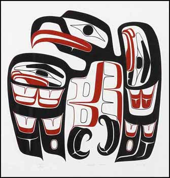 Eagle Dancer (01289/2013-2155) by Reg Davidson sold for $756