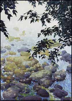 Stones in Water (01582/2013-2244) by Keith L. Thomson sold for $625
