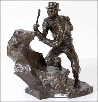 Geologist (01802/2013-2985) by John Barney Weaver sold for $438