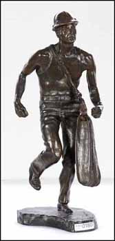 Jug Hustler (01807/2013-2988) by John Barney Weaver sold for $438