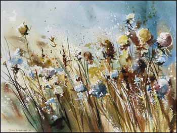 Flowers (01943/2013-548) by John Herreilers sold for $219