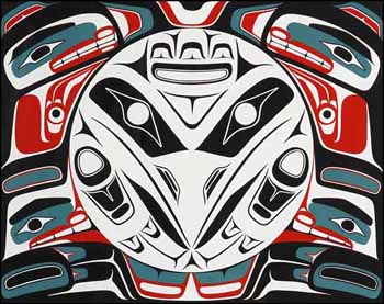 White Raven (01973/2013-510) by Reg Davidson sold for $486