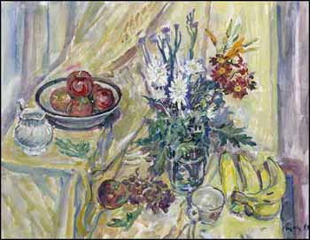 Still Life with White Jug (02061/2013-937) by Jack Rigaux sold for $125