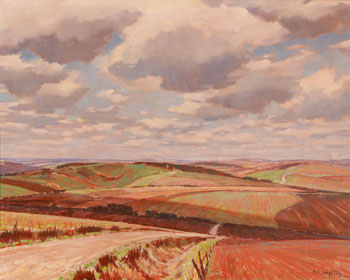 Looking East (03277/44) by Alfred Crocker Leighton vendu pour $2,813