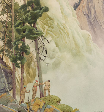 John McLean at Grand River by Walter Joseph (W.J.) Phillips sold for $169,250