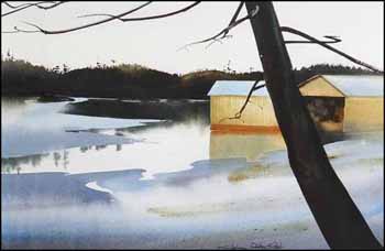 Backwater Sentinel (02377/2013-982) by Stephanie Quainton Steel sold for $324