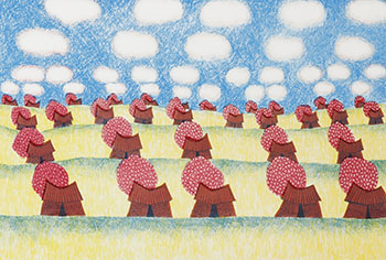 Trouvez la grange à Paul (03983) by Fernand Bergeron sold for $375