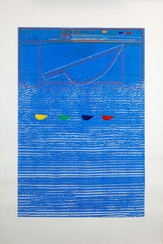 Waves Echo #3 (03389/289) by Thomas Lax sold for $188