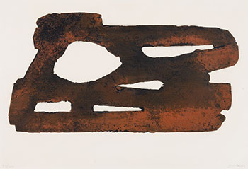 Eau-forte XXVII by Pierre Soulages vendu pour $21,250