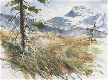 Mountain Spring Time (02805/2013-169) by Brent Heighton sold for $189