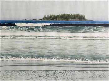 Pacific Wavelength (02808/2013-397) by Bill McLuckie sold for $375
