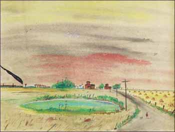 Man on His Way to the Elevators (02835/2013-3163) by William C. McCargar sold for $243
