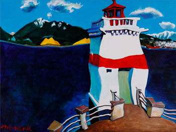 Beacon, Brockton Point by Tiko Kerr sold for $6,875