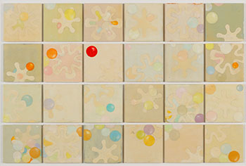 Balls & Flowers by Yang Hong sold for $500