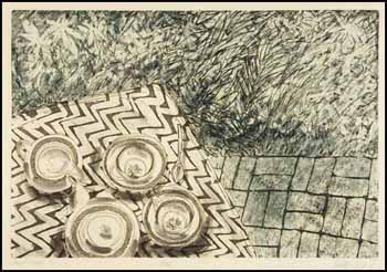 Patio (00227/2013-T465) by Moira Clark sold for $63