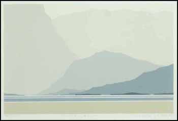 Coastal Beach (00297/2013-T712) by Myron Jones sold for $94