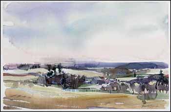 Farm at Midnapore (02998/2013-3037) by Brent R. Laycock sold for $250