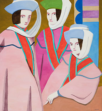 Sans titre by Louise Scott sold for $750
