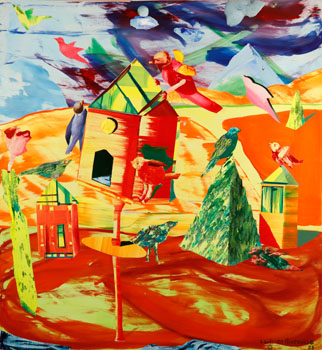 Friends in High Places by Louis De Niverville sold for $3,125