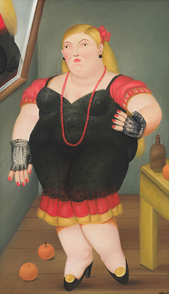 Fernando Botero sold for $811,250