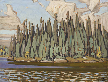 Sand Lake, Algoma (Algoma Sketch CXVI) by Lawren Stewart Harris