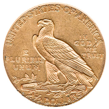 Gold $2 ½ Quarter Eagle “Indian Head” 1926, Philadelphia Mint by  USA