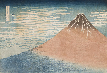 Fine Wind, Clear Weather, also known as Red Fuji par Katsushika Hokusai