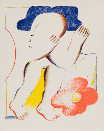 Untitled Figure par Horst Antes