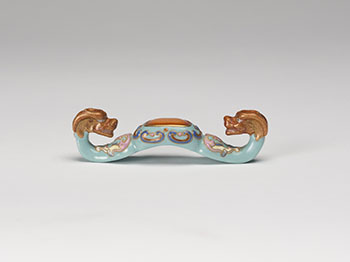 A Chinese Famille Rose Belthook, Qianlong Mark by  Chinese Art