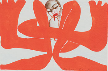 Untitled (Self Portrait) by Francesco Clemente
