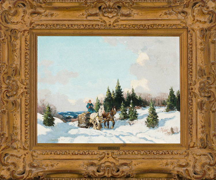Sunny Winter's Day by Frederick Simpson Coburn