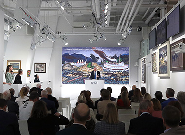 Heffel dans les medias - E.J. Hughes bat un record et mène la vente aux enchères printanière de Heffel à 22,4 millions de dollars
