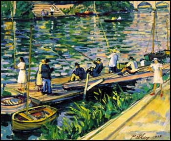 La Seine by Llewellyn Petley-Jones sold for $3,300
