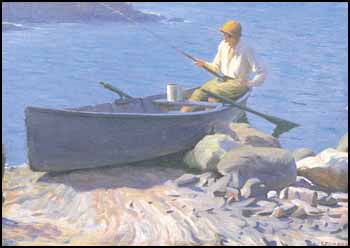 The Anglers by Kenneth Keith Forbes sold for $2,070